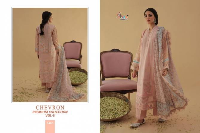 Shree Chevron Premium Collection 3 Wholesale Salwar Suits Collection